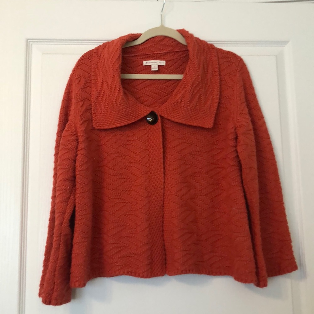 Orange sweater